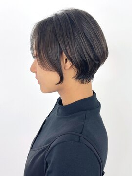 アイティー バイ アルバム 中野店(IT by ALBUM) ハンサムショート_ハッシュカットフルバング_ba478201