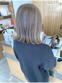 ミルクティーベージュ〇
