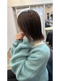 前髪/アンブレラカラー/こなれミディ/イメチェン/ウェーブ