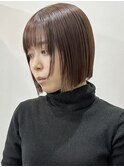 姫カット×切りっぱなしボブ 岐阜美容院