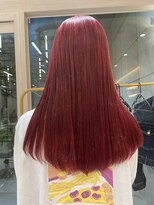 ヘアーアンドメイク ビス(HAIR&MAKE bis)&nbsp;チェリーレッド【西尾瑠華】