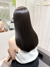 エデュコスゥリール(educo per sourile) 重ためロングヘア×地毛風暗髪カラー 【自由が丘 奥沢 学割U24】