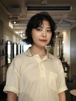 ネロ ヘアサロン 渋谷(NERO HAIR SALON)&nbsp;【田中結】ボブ　レイヤー　ニュアンスパーマ