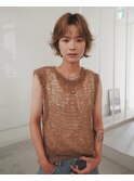外国人の癖毛のようなlayerstyle