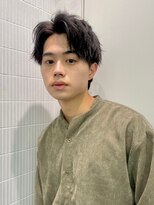 ハニー 町田(HONEY) ブルーブラックスペインカール韓国マッシュスパイキーショート2