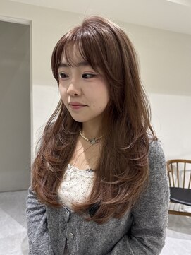 ジルブラン 錦糸町(JIL BLAN) レイヤーカット艶カラー透明感カラーナチュラルハイライト