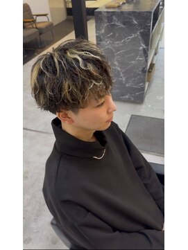 レム 仙台店(L.E.M) 《L.E.M 仙台店》ハイライト×ソフトツイスパ/及川翔