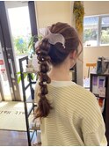 〈山本〉ぽこぽこポニーアレンジ