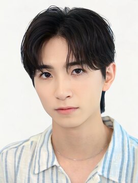 ネクストメンズ 表参道(NEXT men's) サーフカール/ニュアンスデザイン/ブルーブラック/表参道