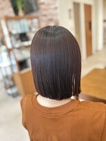 アメイジングヘアー 千歳店(AMAZING HAIR) レッドブラウンボブ