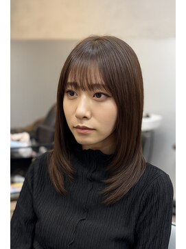 シエテ 津田沼(Siete) ミディアムヘア/暗めカラー/グランマッシュ/津田沼