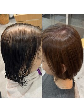 ヘアーテラスエム 奈良店(hair terrace M) 白髪活かし