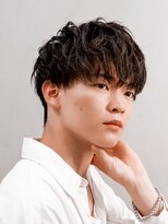 エルマーク 樟葉(L-MARK) マッシュ/スパイラル/パーマ/メンズ/ツイスパ/波巻きパーマ