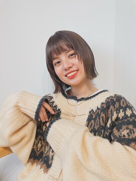 フィット ヒュー 千葉(fit hue) 似合わせカット/大人ガーリー/ダークアッシュ【千葉/千葉駅】