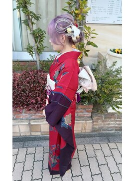 ファーレンピュアスウィート(fahren-pure-suite) 振袖着付けメイクヘアアレンジ