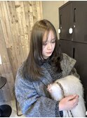 最強人気☆「オリーブカラー×レイヤーカット」