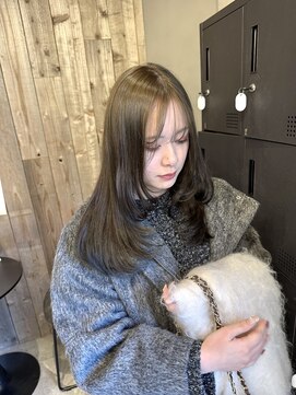 ロロネー 中津(Lolonois) 最強人気☆「オリーブカラー×レイヤーカット」