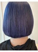 ブルー系マニュキュア