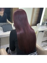 アッシュ 大宮店(Ash)&nbsp;髪質改善ブリーチ　ピンクカラー