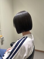 クリック(Click) 着物ヘア/大人ガーリー/ダークアッシュ/似合わせカット/小倉