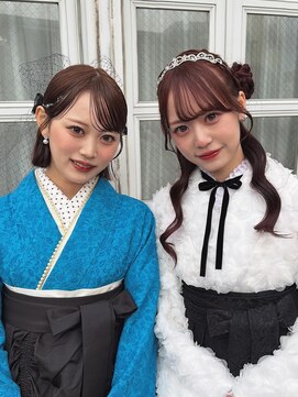 ココ(coco) 卒業袴着付け＋ヘアセット