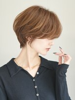 インセプション 銀座(INCEPTION) 切りっぱなしショート・ボブ/絶壁解消/前髪なし/40代/30代/丸顔