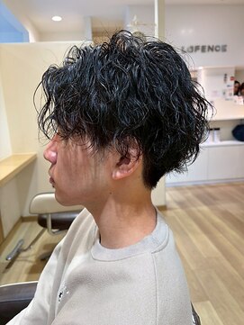 ラファンス 栗林店(LaFENCE) メンズカット/ツイストスパイラル/波巻き/ショート