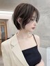似合わせカット+白髪染め(グレイカラー)+oggi ottoトリートメント¥7500