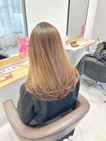 チェレ ブラン 堺東店(Chere brun) ハッシュレイヤー×ウォームブラウン×オレンジブラウン
