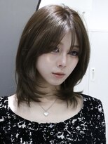 サンド ミュウ 横浜店(sand mieu)&nbsp;レイヤーカット/ハッシュカット/髪質改善/グレージュ/横浜