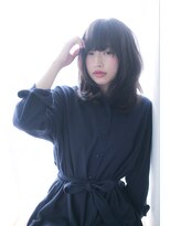 カリン 町田店(carin)&nbsp;【carin 町田】大人かわいい無造作黒髪ロブ