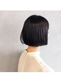 #ぱっつんボブ