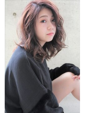 ヘアーアンドメイク シーク 吉祥寺(HAIR&MAKE SeeK) 【イルミナカラー】ラベンダーベージュ×セミディ