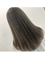 ラス トーキョー(LAS TOKYO) LAS髪質改善ブリーチ毛でもできるプラチナシルク縮毛矯正ツヤ髪