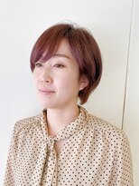 ピエドプールポッシュ(PiED DE POULE POCHE)&nbsp;女性らしさアップのひし形ショート