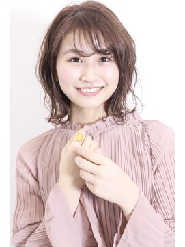 ロア(lore) 【lore 銀座】シースルー前髪＊ふんわりボブ