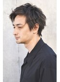 マッシュウルフ　サイドグラデーション　スリークショート