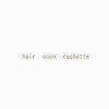 ヘアーココカシェット(hair coco cachette)のお店ロゴ