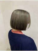 ボブ×シルバーグレー