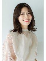 エデュコスゥリール(educo per sourile)&nbsp;ゆるふわ外ハネミディアム【自由が丘】