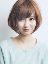 ボブ/カーキグレージュ/大人かわいい[恵比寿/恵比寿駅]