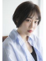 ミエルヘアーエスト 新宿店(mielhair est)&nbsp;ショートボブグレージュ