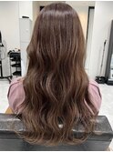 女性らしさを演出×アッシュグレージュ