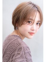 アルテ(ARTE)&nbsp;【ARTE】表参道/青山　ショートボブ/ミルクティーベージュ