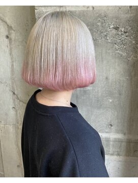 ガルボヘアー 名古屋栄店(garbo hair) #ガルボ#プルエクステ#ピンク#韓国#10代#名古屋#ホワイト