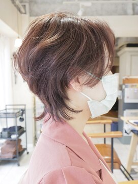 ラボヌール ヘアー エクラ(La Bonheur hair eclat) くせ毛ショートウルフ