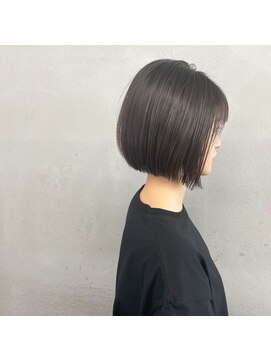タグ(#tag) #地毛風カラー×ボブ