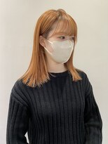 マイル 渋谷(mile)&nbsp;ブリーチ1回オレンジカラー