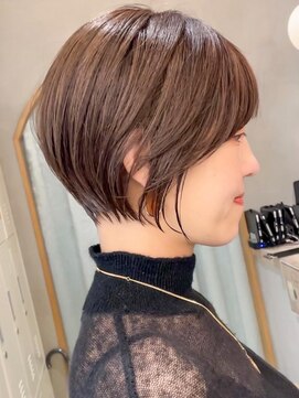 ロンドシエル 横浜(Lond ciel) 髪質改善ショート×ショコラアッシュ【横浜】