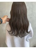 [kichi.] セミロング×オリーブグレージュ